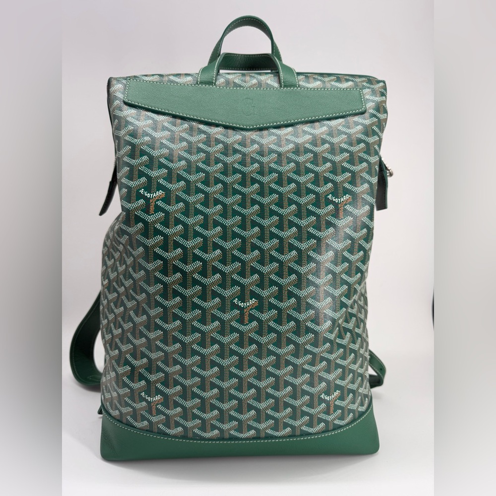 Goyard Cisalpin Green Backpack